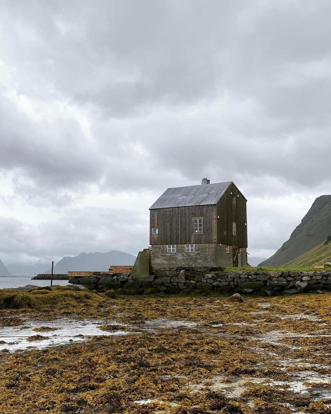 Villa Lofoten - The Farmhouse Kvalnes  Exterior foto